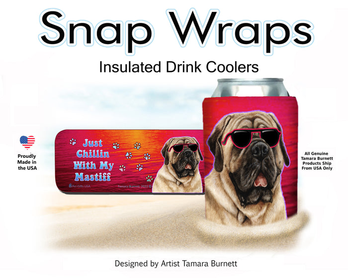 Mastiff Fawn Snap Wrap Cozy