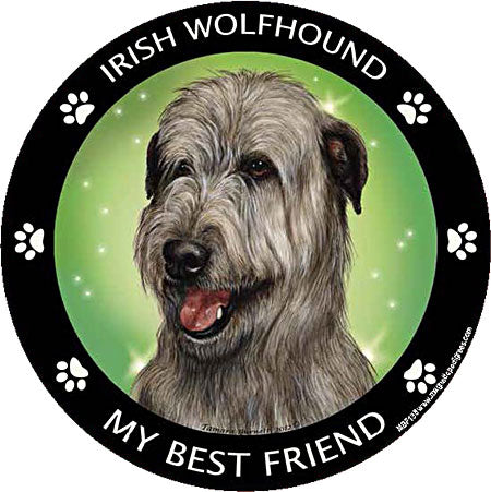 Irish Wolfhound My Best Friend Magnets