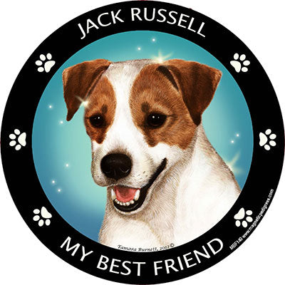 Jack Russell Terrier My Best Friend Magnets