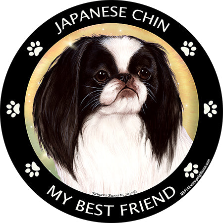 Japanese Chin My Best Friend Magnets