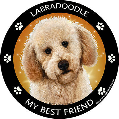 Labradoodle My Best Friend Magnets