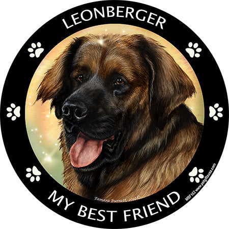 Leonberger My Best Friend Magnets