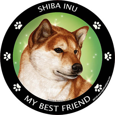 Shiba Inu My Best Friend Magnets