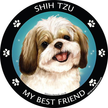 Shih Tzu My Best Friend Magnets