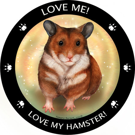 Syrian Hamster My Best Friend Magnets