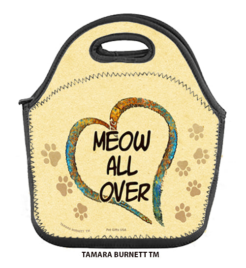 Meow All Over - Lunch Bag