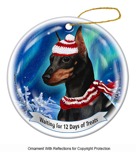 Min Pin 12 Days of Treats Ornament
