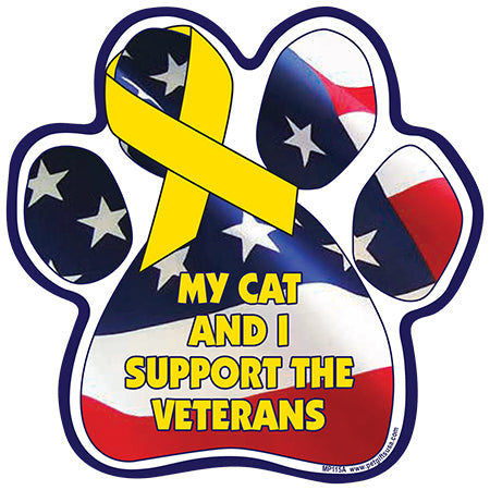  Military Paw Shaped Magnets