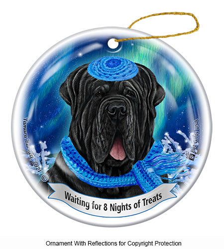 Neapolitan Mastiff Uncropped Tawny Ornament