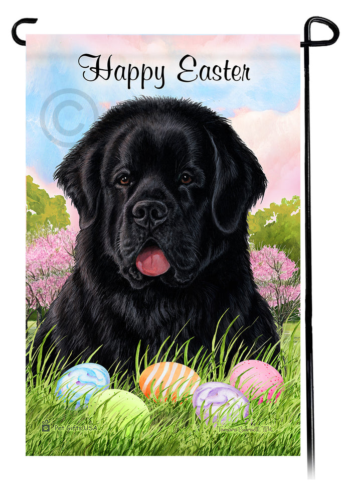 Newfoundland Happy Easter Garden Flags