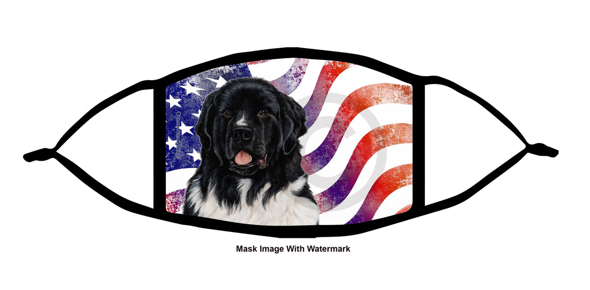 Newfoundland (Landseer) Face Mask