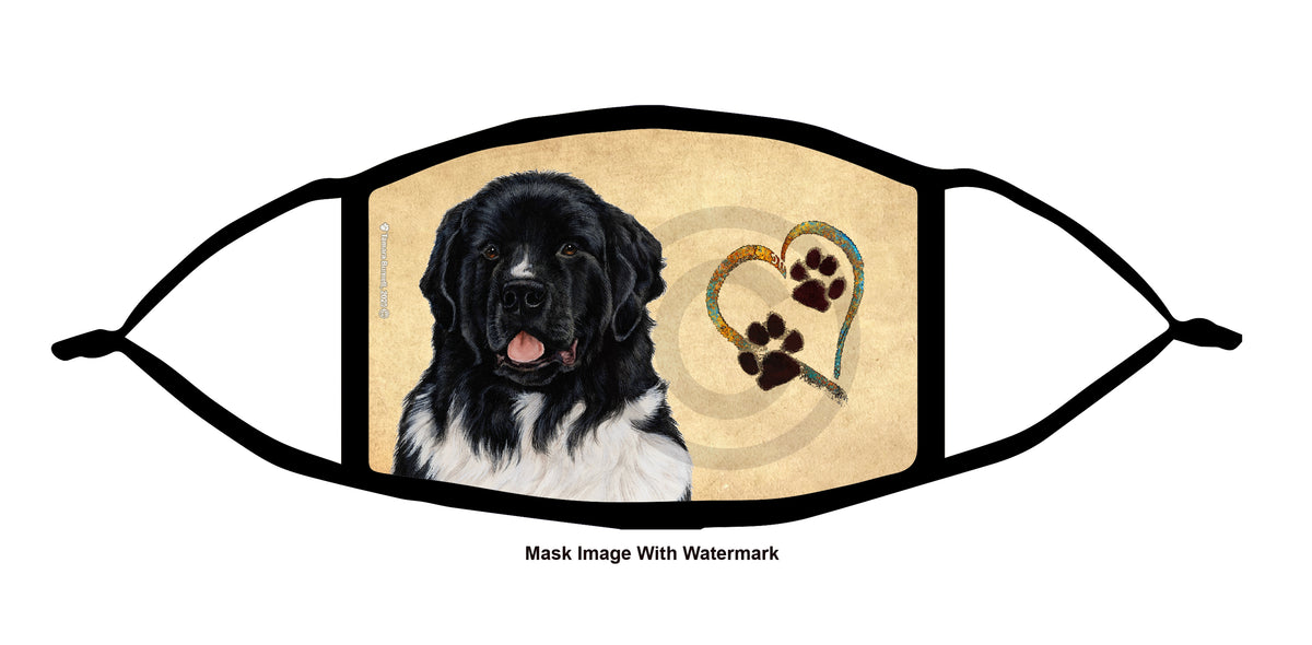 Newfoundland (Landseer) Face Mask