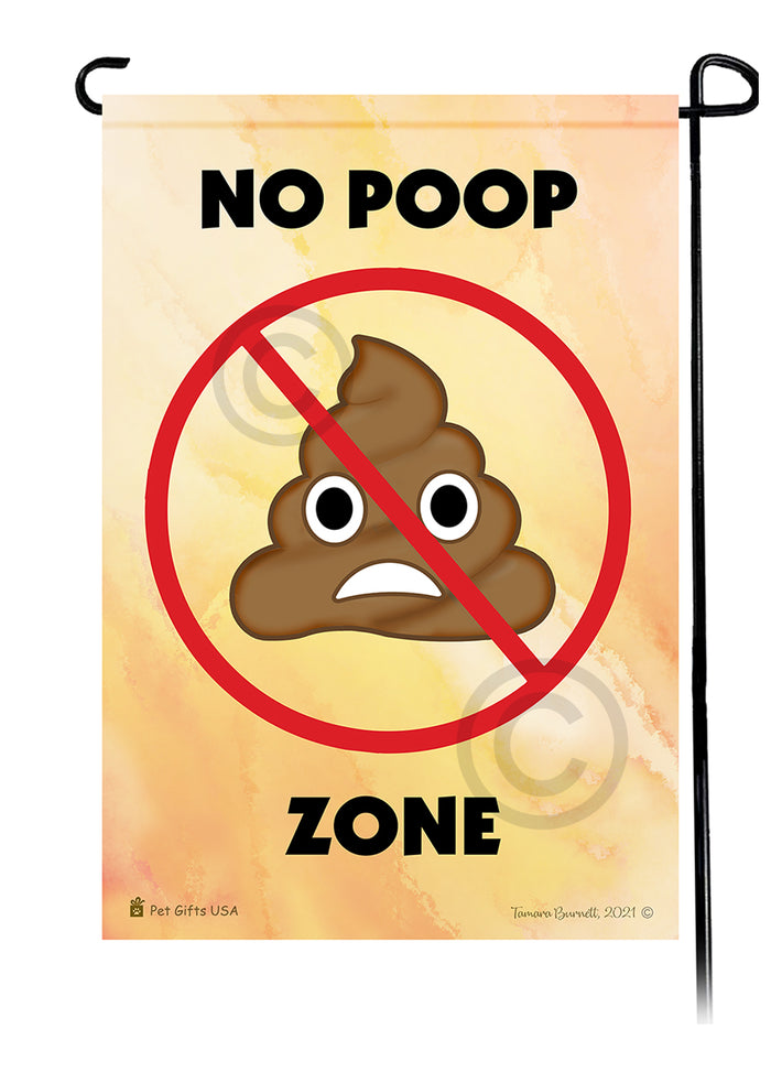  Poo Busters Garden Flags