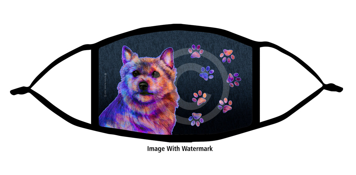 Norwich Terrier Grizzle Face Mask