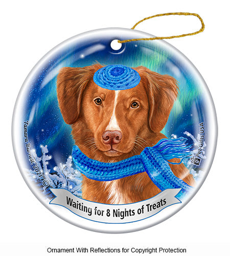 Nova Scotia Duck Tolling Hanukkah Ornament