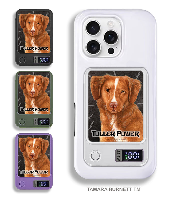 Nova Scotia Duck Tolling Retriever Phone Bank Wireless Charger