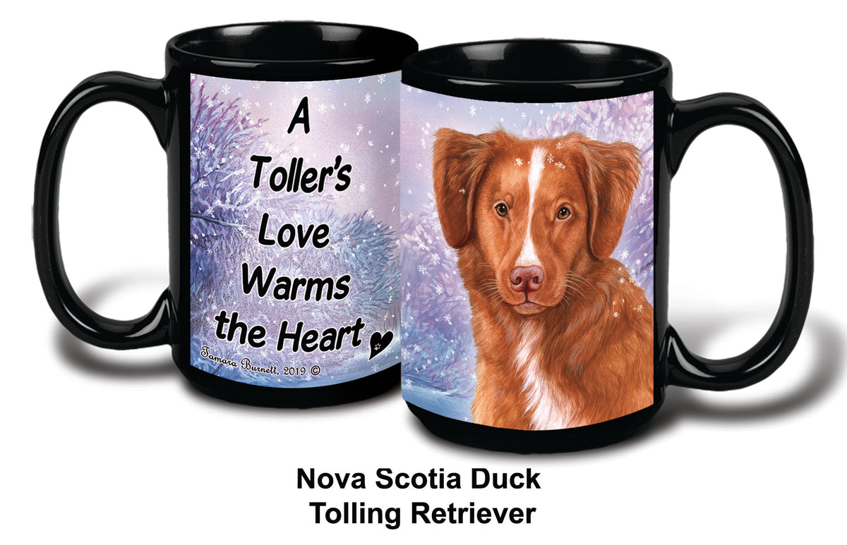 Nova Scotia Duck Tolling Retriever Winter Mug 15 oz