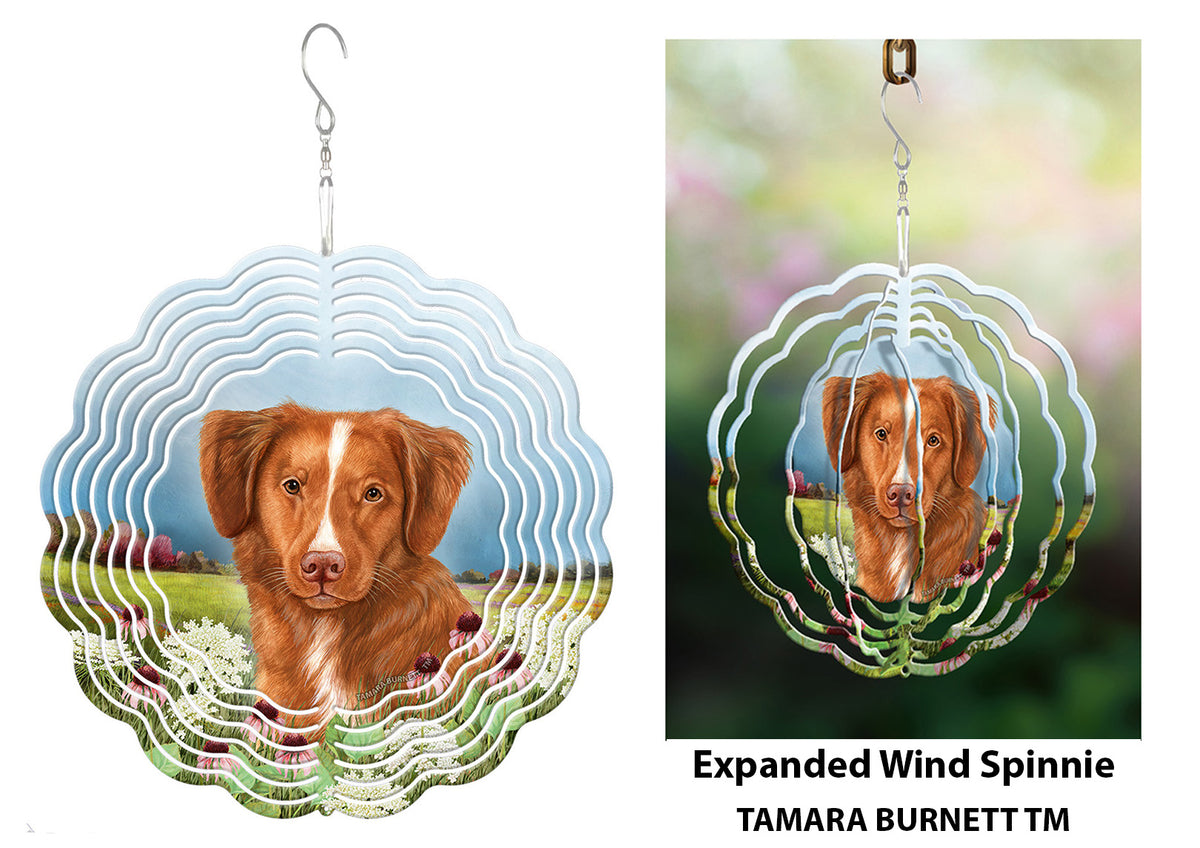 Nova Scotia Duck Tolling Retriever Wind Spinner