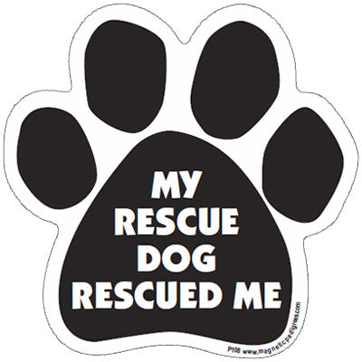  Rescue Paw Shaped Magnets