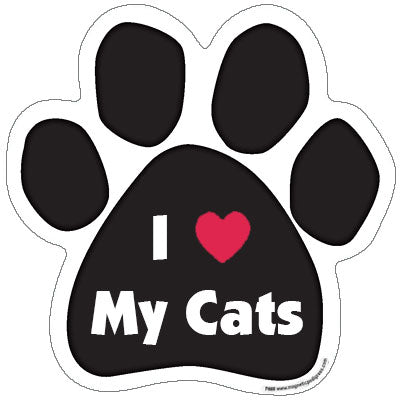  Love Paw Shaped Magnets