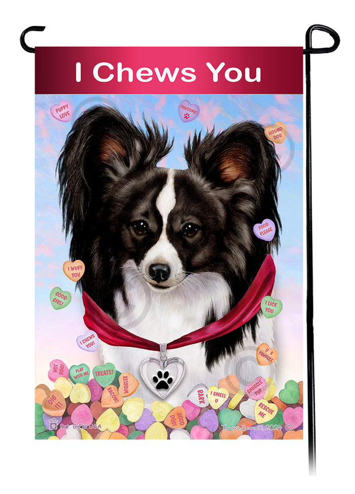 Papillon Valentine Sweetheart Garden Flags