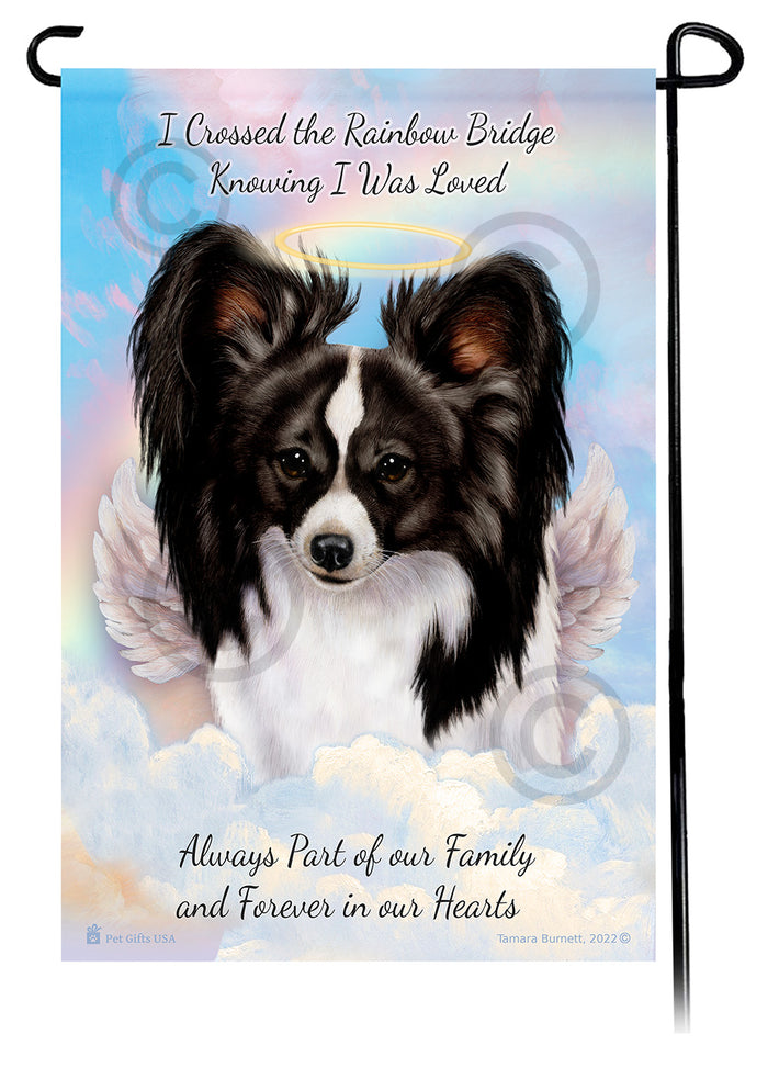 Papillon Memorial Garden Flags