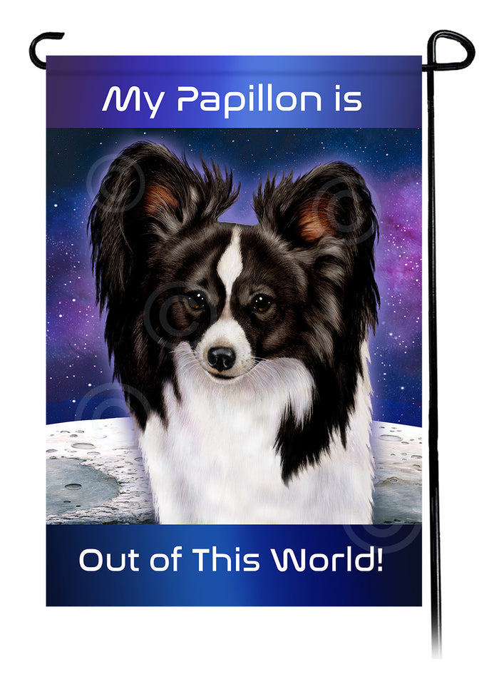 Papillon Out Of This World Garden Flags