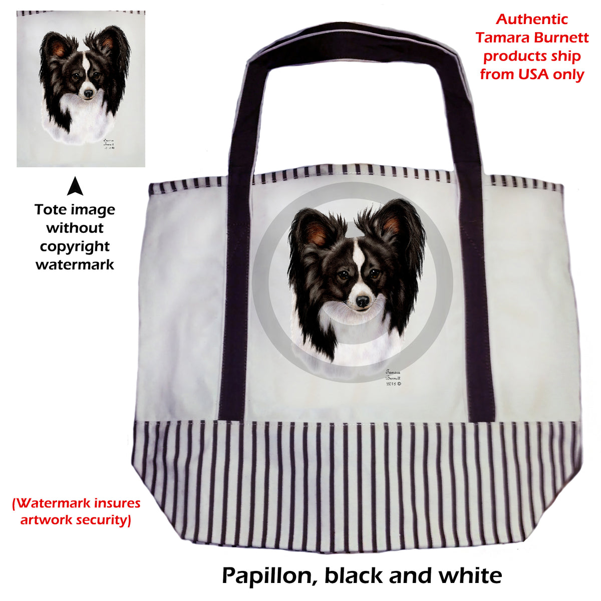 Papillon - Tote Bag