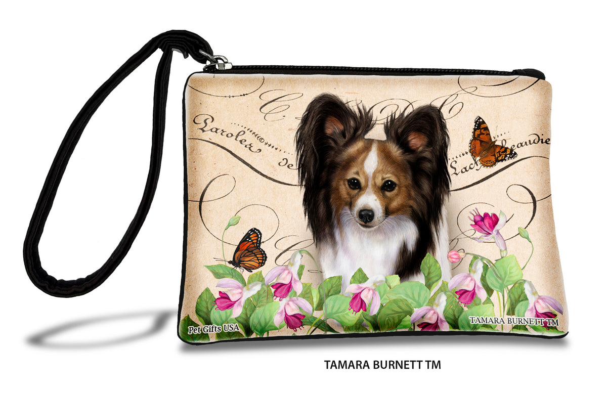 Papillon Hound Tri Zippees Pet Pouch