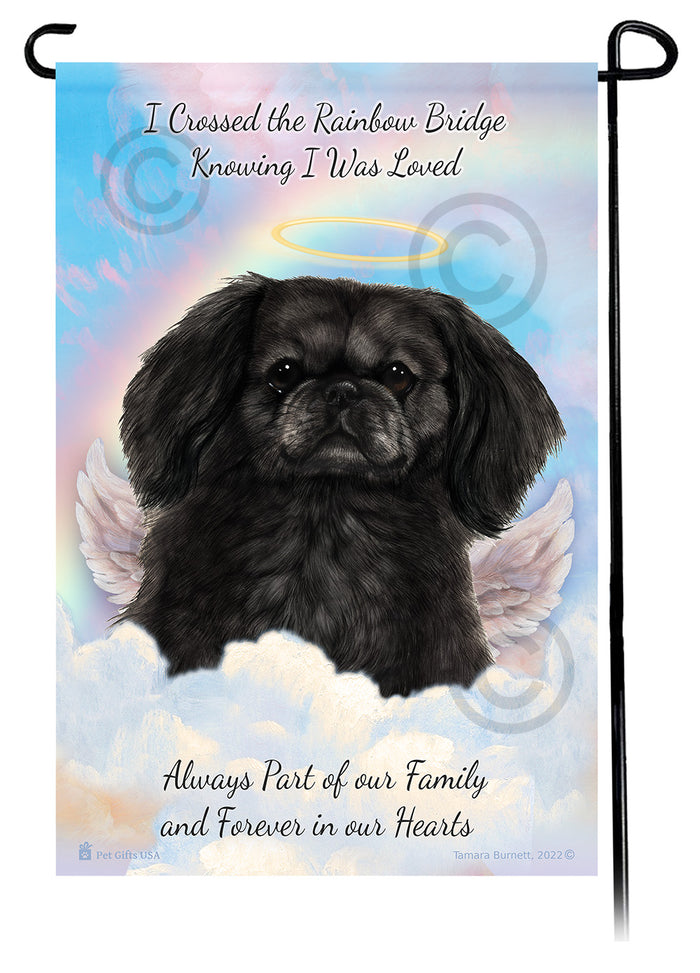 Pekingese Memorial Garden Flags
