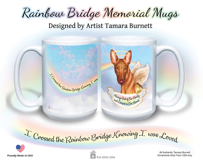 Pharaoh Hound Memorial Mug 15 oz