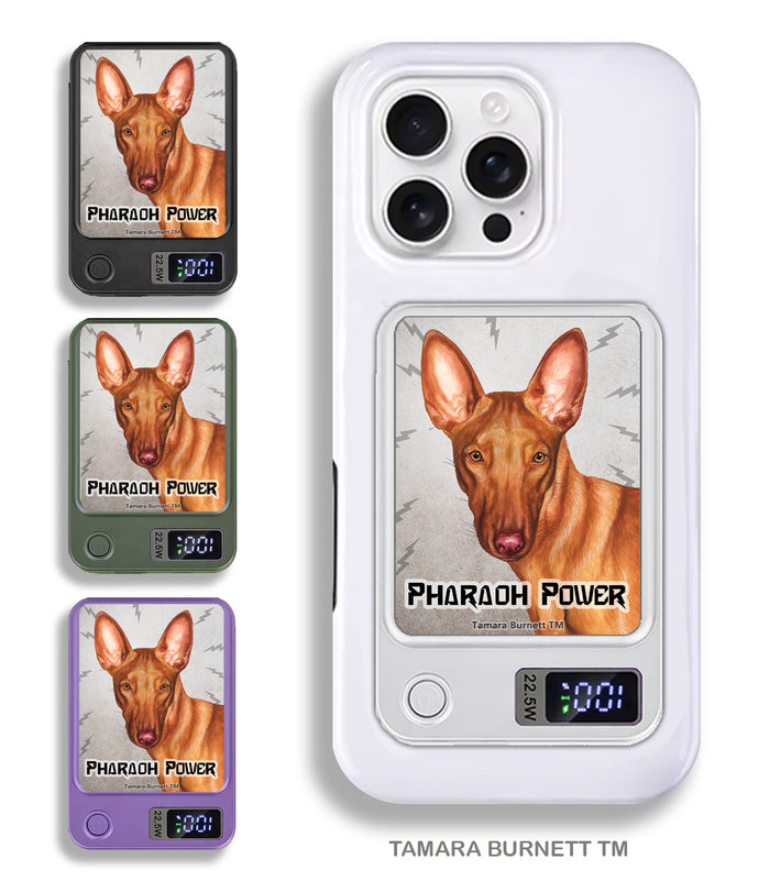 Pharaoh Hound Phone Bank Wireless Charger