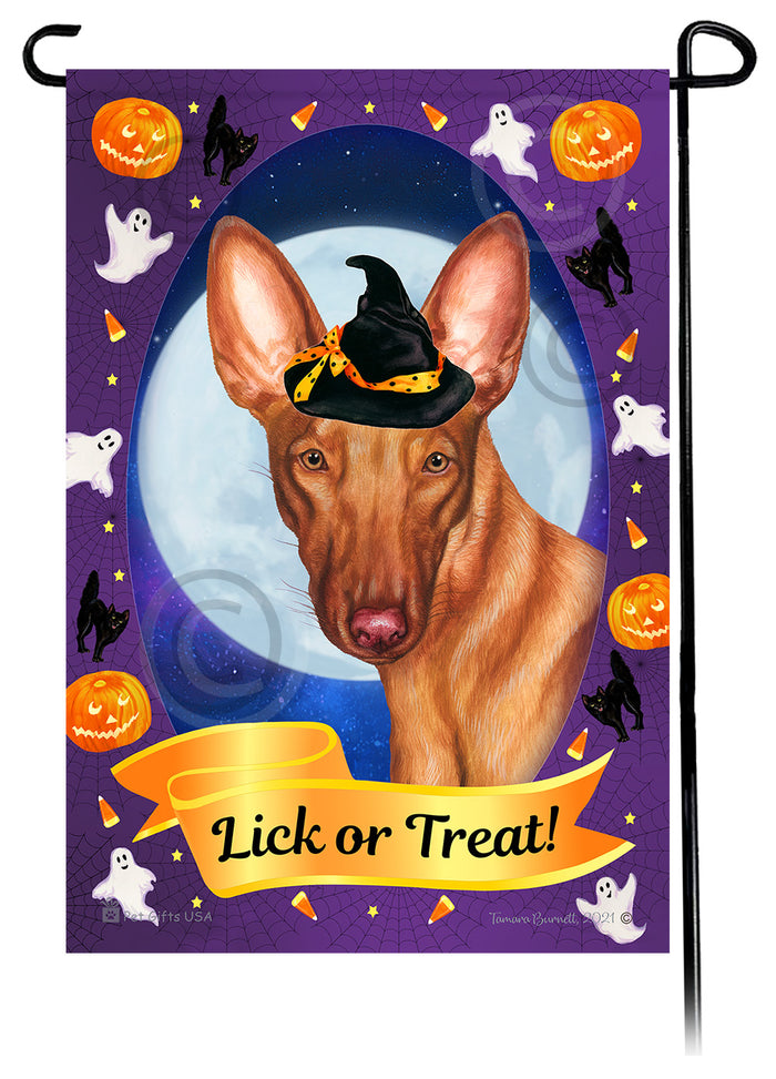 Pharaoh Hound Halloween Howls Garden Flags