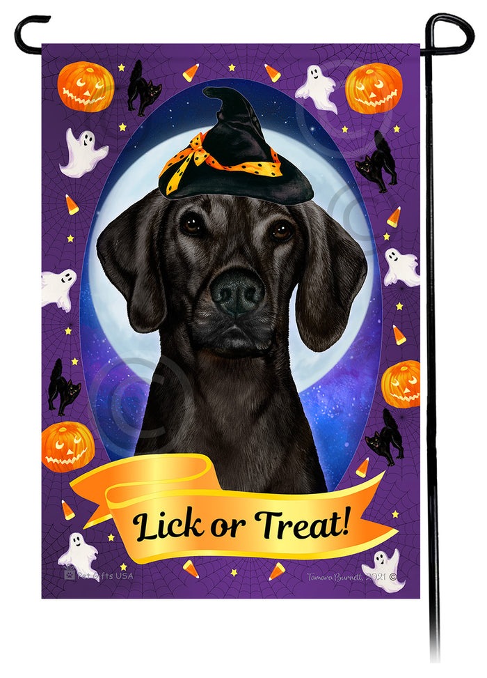 Plott Hound Halloween Howls Garden Flags