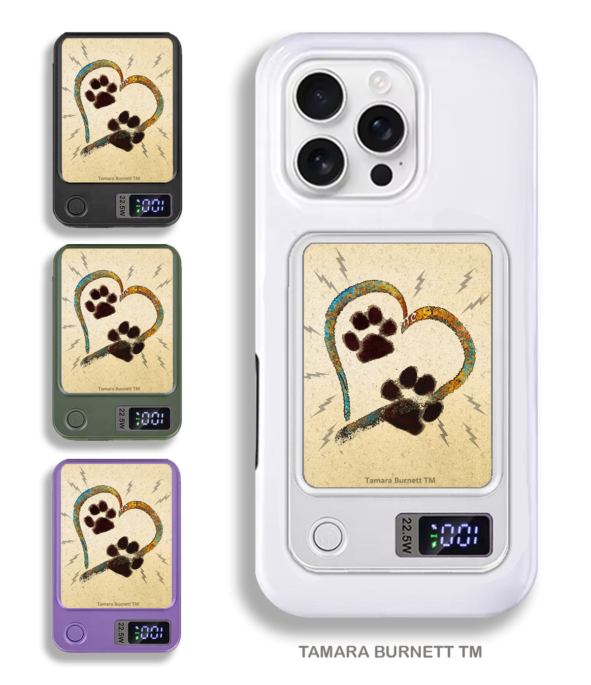 PMH 5 Gold Phone Bank Wireless Charger