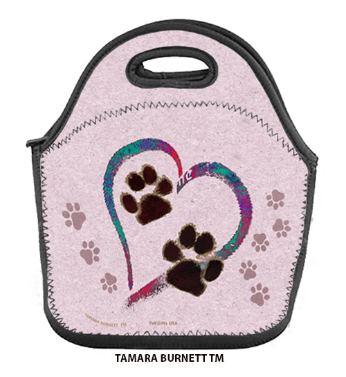 Paws On My Heart - Lunch Bag