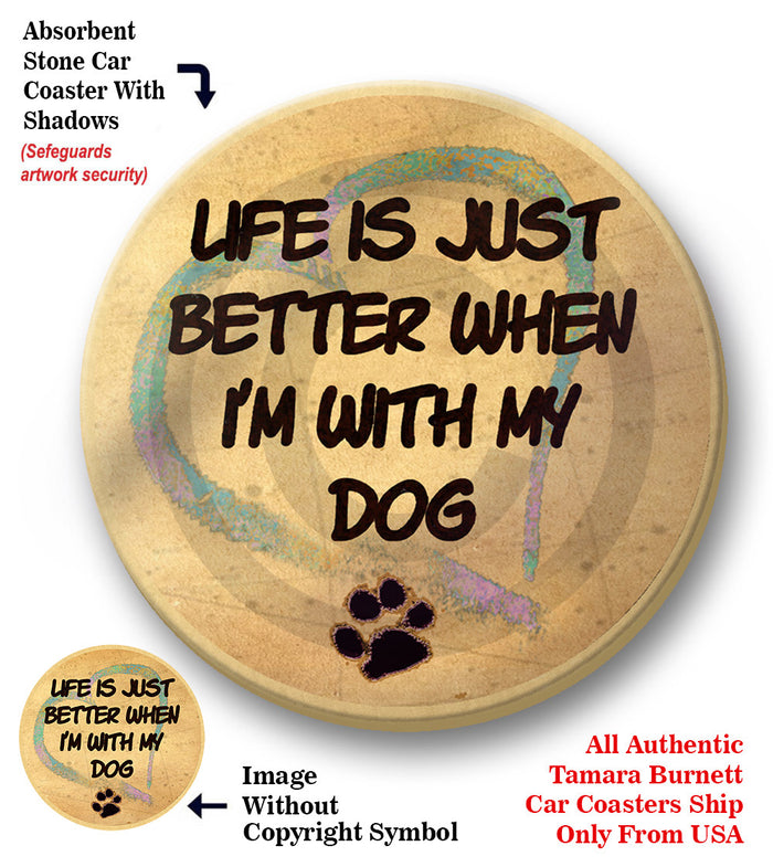 photo of Life Is Just Better... - Paw Marks On My Heart
