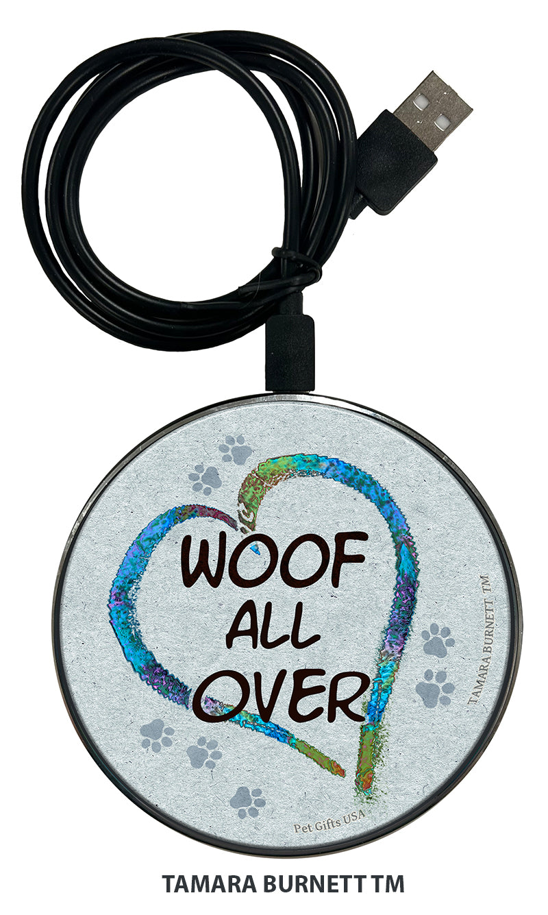 Woof All Over Zoomies Wireless Charger