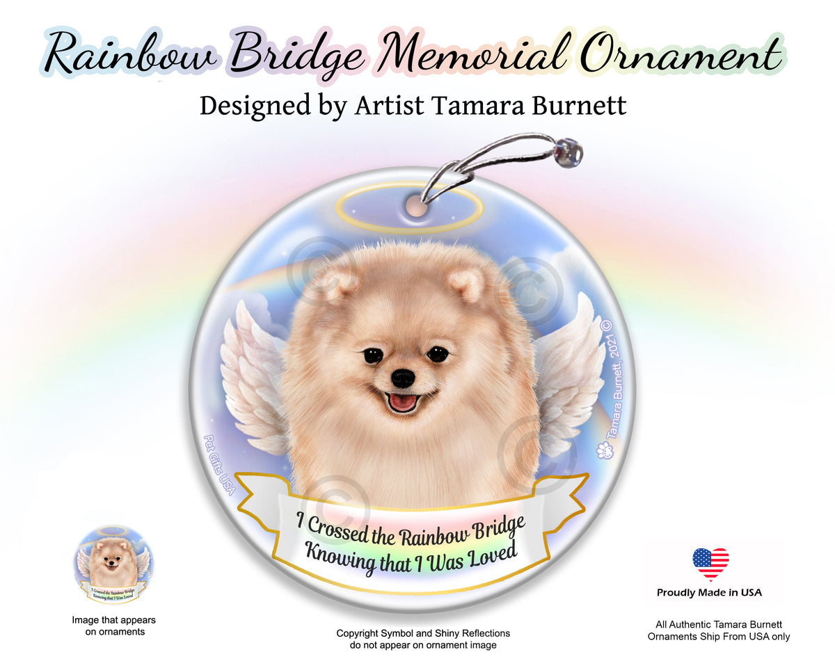Pomeranian Cream Ornament