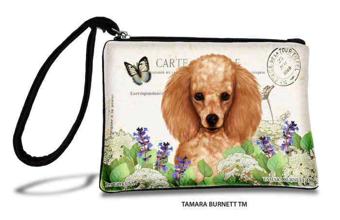 Poodle Apricot Zippees Pet Pouch