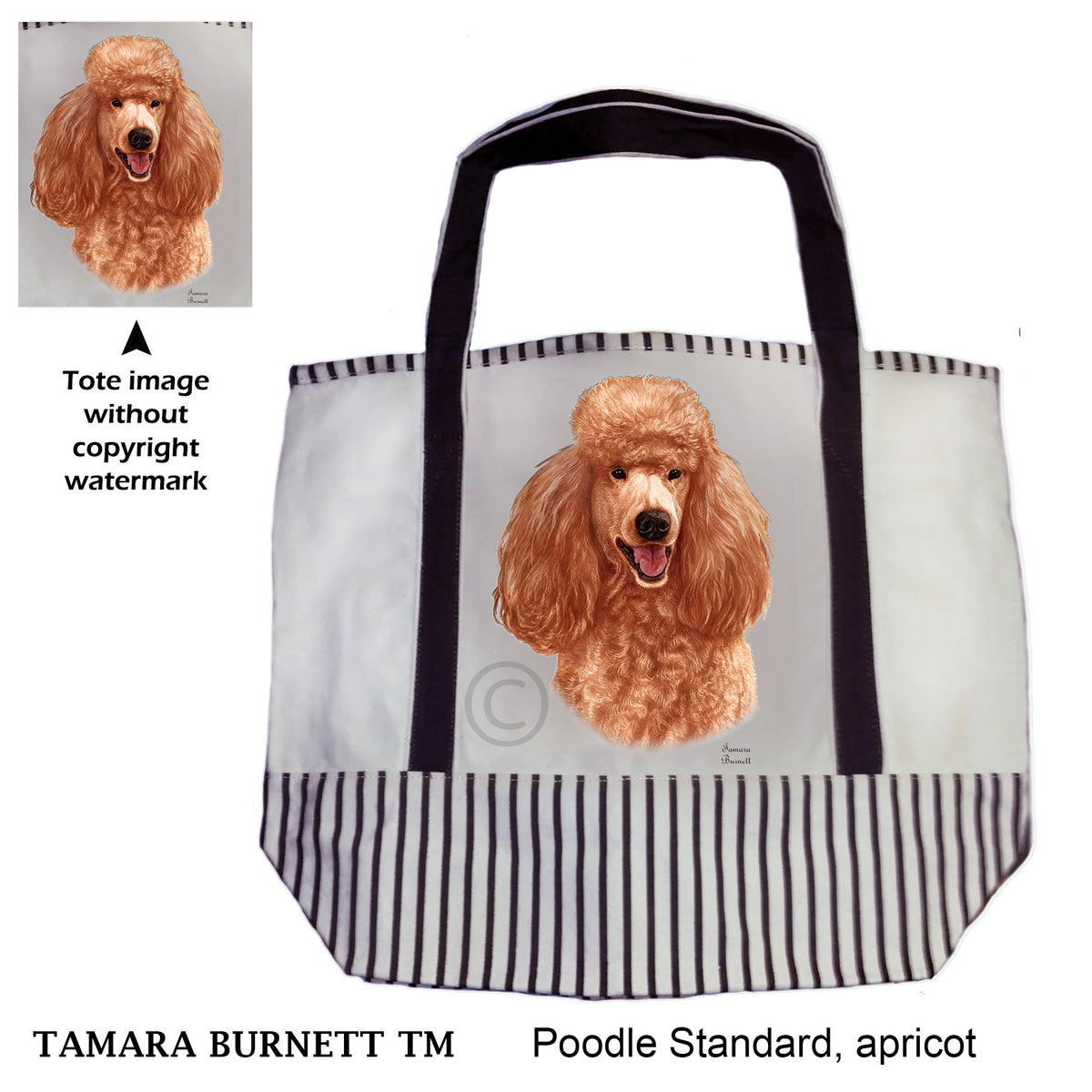 Standard Poodle - Tote Bag