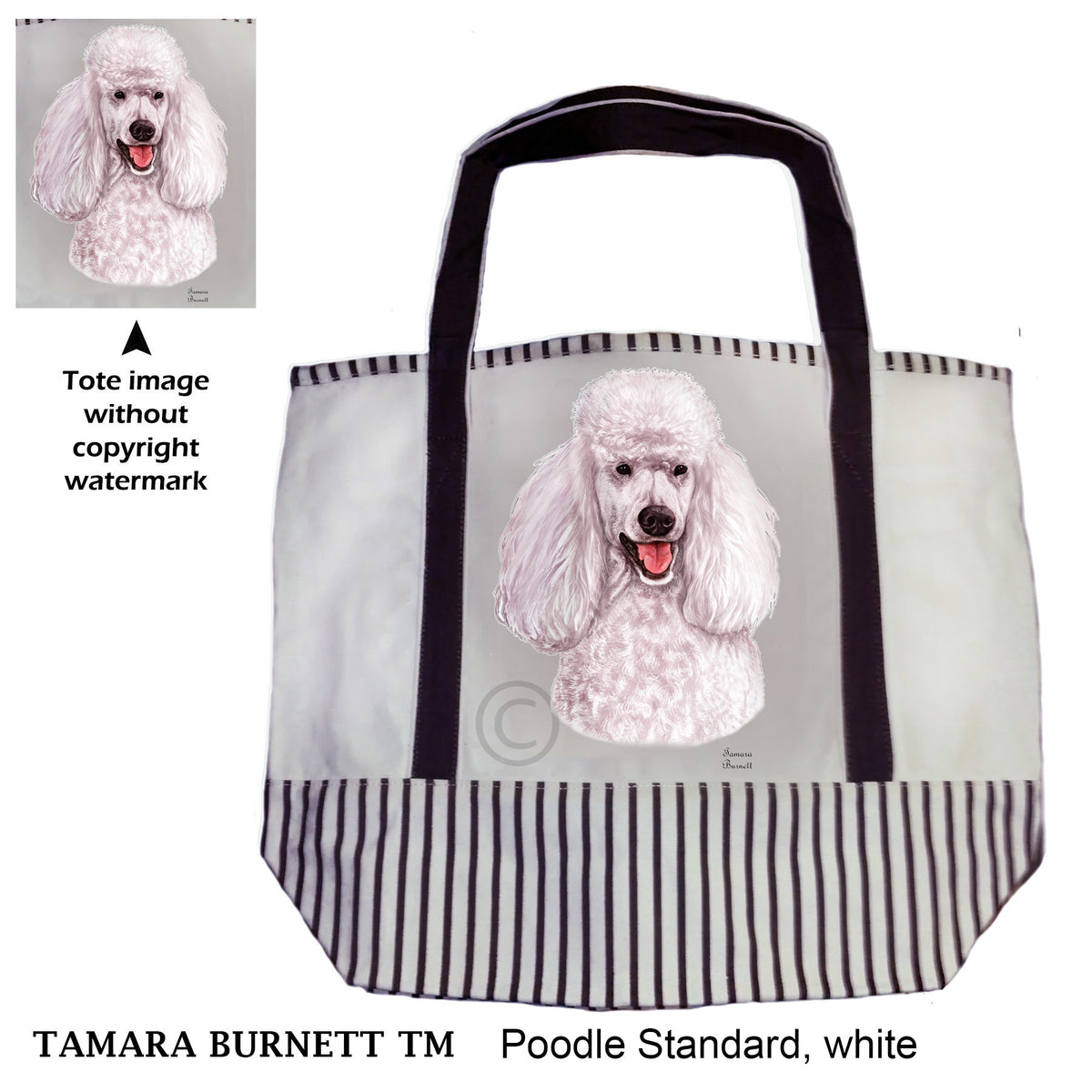Standard Poodle - Tote Bag