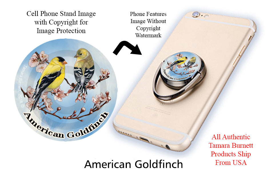 American Goldfinch Phone Stand
