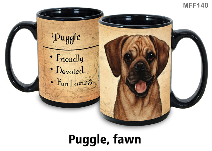 Puggle - My Faithful Friends Mug 15 oz