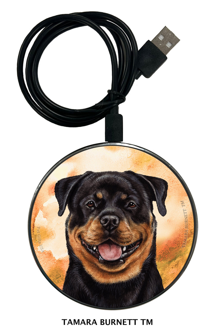 Rottweiler Zoomies Wireless Charger