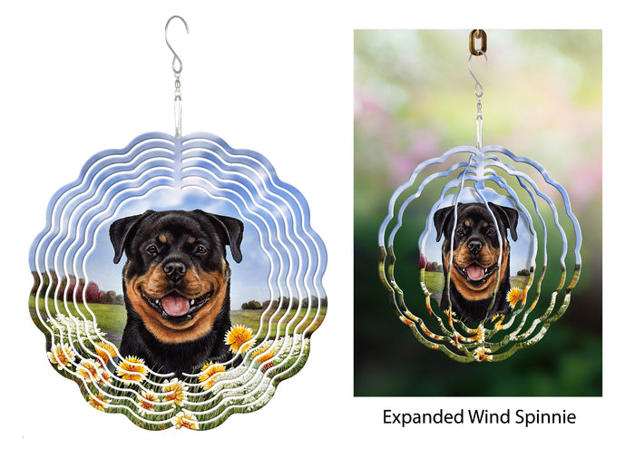 Rottweiler Wind Spinner