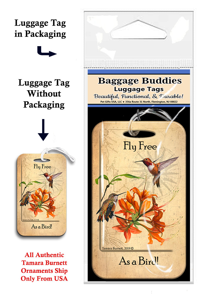 Rufous Hummingbird Baggage Buddies