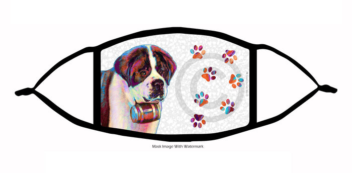 Saint Bernard Face Mask