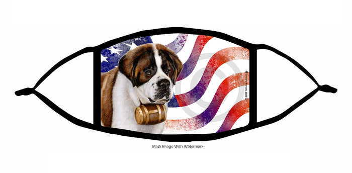 Saint Bernard Face Mask