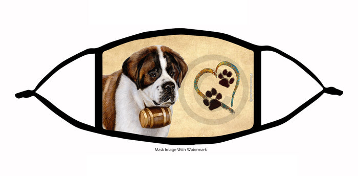 Saint Bernard Face Mask
